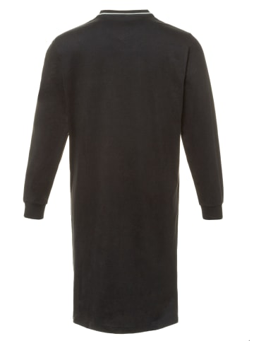 JP1880 Langer Schlafanzug in schwarz