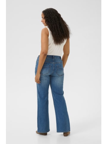 KAFFE curve Jeans KCflora Slim fit in Medium Blue Denim