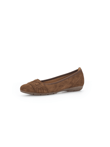 Gabor Fashion sportliche Ballerinas in braun