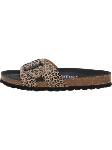Palado Pantoletten Tinos Gepard in Beige Gepard