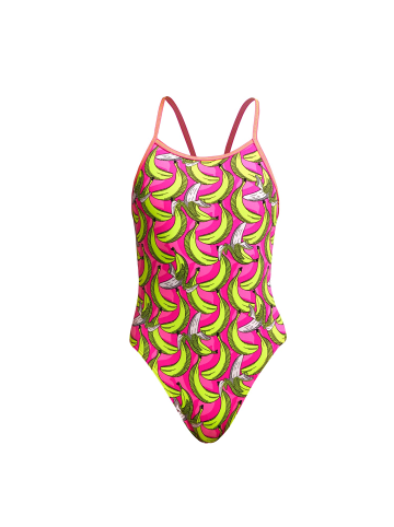 Funkita B2 Badeanzug V-förmigem Trägersystem in rosa