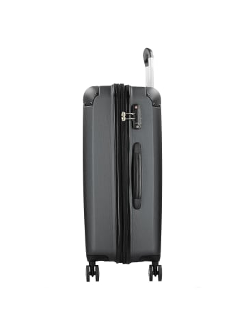 travelite City M 4-Rollen Trolley 68 cm anthrazit