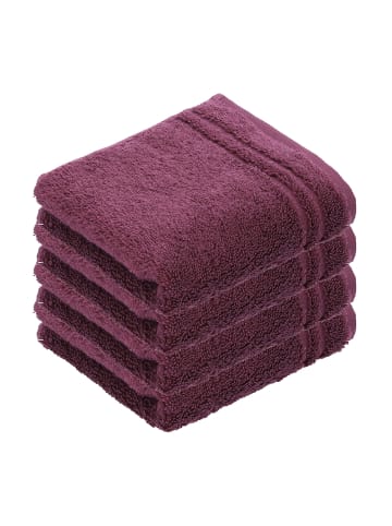 Vossen 4er Pack Gästetuch in hibiscus