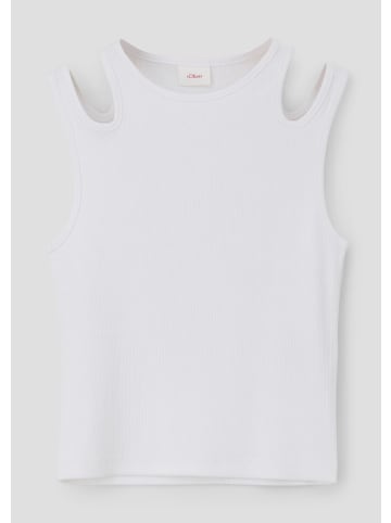 s.Oliver T-Shirt in 0100_weiß