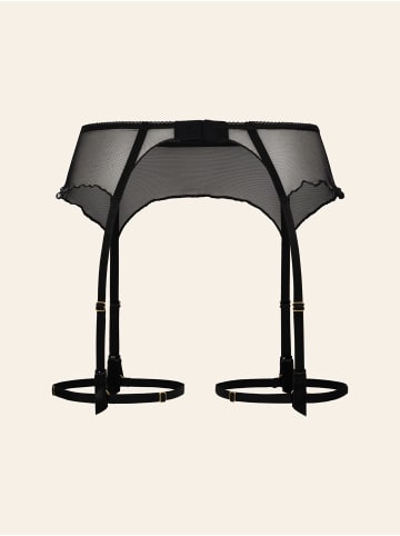 Erlich Textil  ICONIC MESH STRUMPFHALTER in schwarz