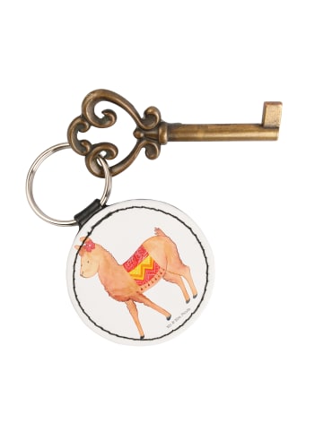 Mr. & Mrs. Panda Anhänger Alpaka Stolz ohne Spruch in Weiß