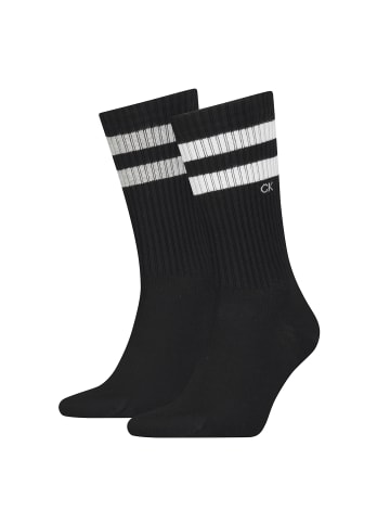 Calvin Klein Socken CK MEN SOCK 2P STRIPES in Black