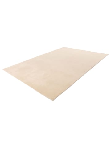 Kurzflor Teppich Edda 225 in Beige