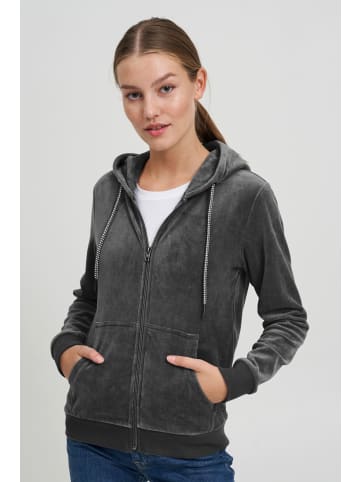 Oxmo Kapuzensweatjacke OXNicky in Grau
