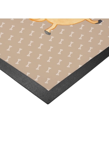 Mr. & Mrs. Panda Schmutzfangmatte Mops Verliebt ohne Spruch in Hundeglück