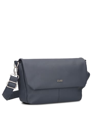 Zwei Mademoiselle M60 - Umhängetasche 33 cm (sand) in nubuk-ink