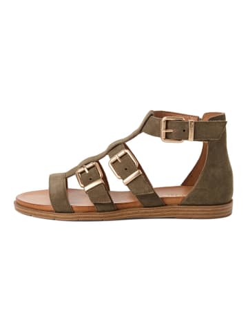 Tamaris Sandalen in Olive