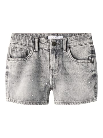 name it Jeansshorts in Light Grey Denim1