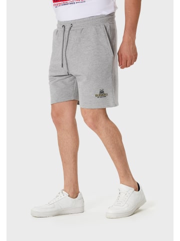 OLDSKULL Sweatshorts Basic Osk Samurai Logo in Heather Grey