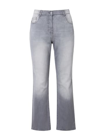 Ulla Popken Jeans in dunkelgrau denim