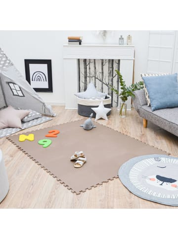 LittleTom Baby Spielmatte Lotta 18-tlg. in braun
