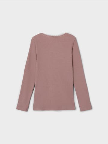 name it Langarmshirt in deauville mauve