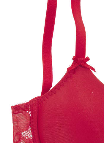 nuance Schalen-BH in lipstick red