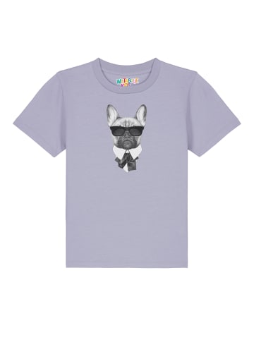 wat? Apparel T-Shirt Ein fescher Hund in Lavender