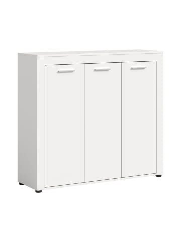 ebuy24 Schuhschrank Jam Weiß 120 x 37 cm