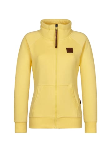 naketano Sweatjacke Monsterbumserin 20 Yellow Melange