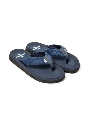 Brasileras Zehentrenner "Puff Marbled" in Dunkelmarine