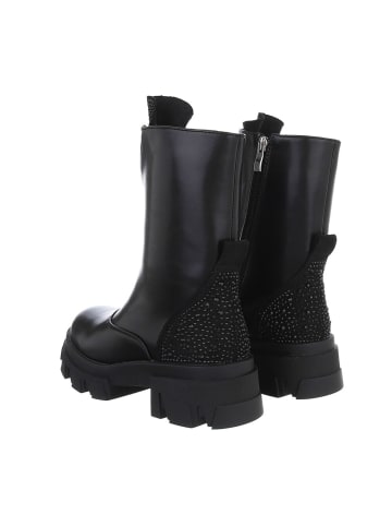 Ital-Design Stiefelette in Schwarz