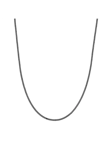 True Rebels Kette Edelstahl schwarz in schwarz