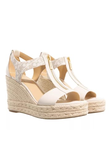 Michael Kors Berkley Mid Wedge Vanilla/Lugg in white