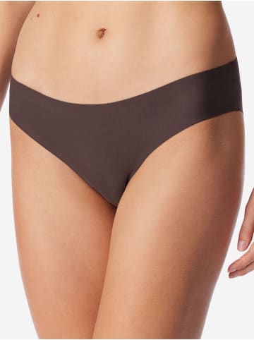 Schiesser Slip Invisible Cotton in deepbrown,terracotta,maple