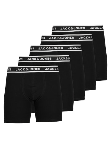 Jack & Jones Boxershort 5er Pack in Schwarz