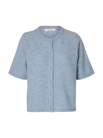 SELECTED FEMME 2/4 Knit Cardigan in Cashmere Blue