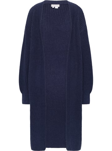 RISA Strick Long Cardigan in navy