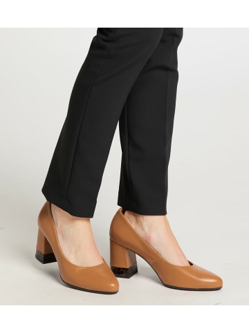 usha BLACK LABEL Damen Schuhe in COGNAC