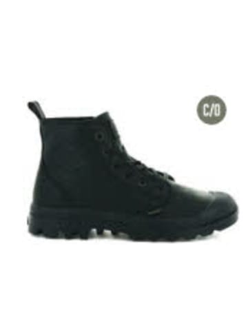 Palladium Schnürstiefelette in schwarz