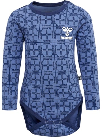 Hummel Outdoor Overall "Check Body Longsleeve" in Blau