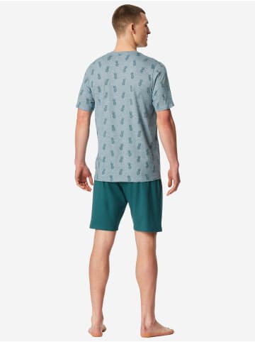 Schiesser Pyjama 955 in grün