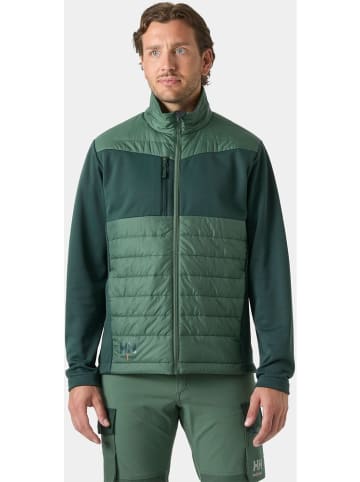 Helly Hansen Fleecejacke/Fleecepullover "Oxford Hybrid Insulated Jacket" in Grün