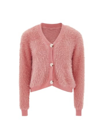 Poomi Damen Strickjacke in Koralle