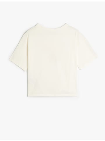 KOTON TSHIRT SS in Ekru