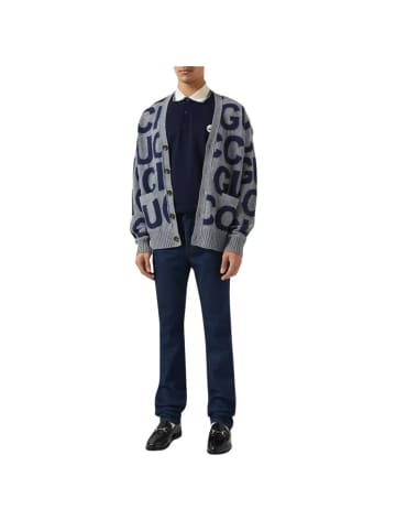 Gucci G Polo T-Shirt Blau