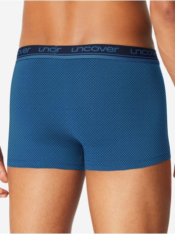 UNCOVER BY SCHIESSER Trunk Cotton Serie in Dunkelblau
