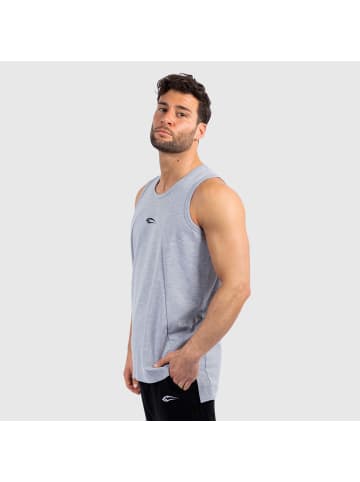 SMILODOX Tank Top Wide in Grau