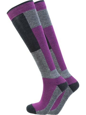 Whistler Skisocken Corsicana in 4078 Dark Purple