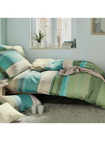 Erwin Müller Single-Jersey Bettwäsche in grün