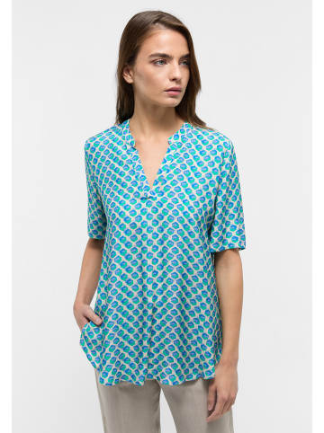 Eterna Bluse LOOSE FIT in azurblau