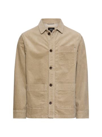 Workwear Overshirt aus Cord in Beige