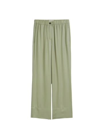 Marc O'Polo Weite Hose mit elastischem Bund in Smooth Sage