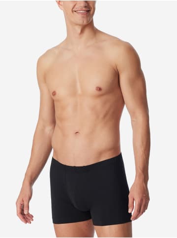 Schiesser Trunk Cotton Serie in Schwarz
