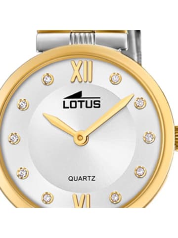 Lotus Analog-Armbanduhr Lotus Bliss silber, gold klein (ca. 29mm)